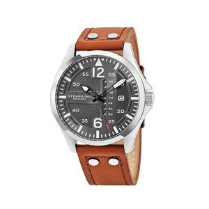 Stuhrling Original Aviator 699 Men's watch Brown (699Z.02)