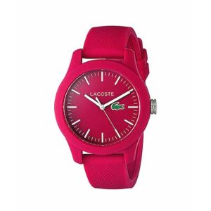 Lacoste Silicone Women's Watch Pink (2000957)