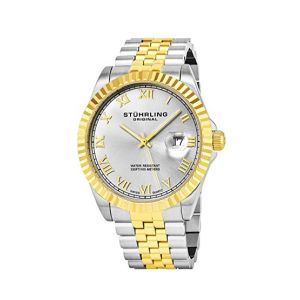Stuhrling Original Coronet Men's Watch Two Tone (599G.04)