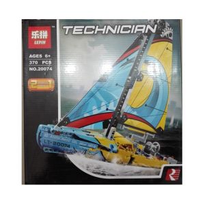 M Toys 2-in-1 Yacht Lego Blocks for Kids - 370pcs