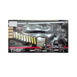 M Toys 2-in-1 Space Gun Toy With Flashlight For Kids