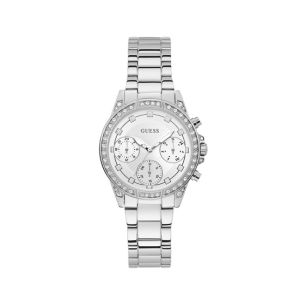 Guess Women's Watch Silver-Tone (U1293L1)