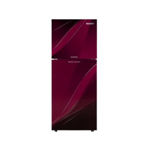 Orient Marvel 330 Freezer-On-Top Glass Door Refrigerator 12 Cu Ft Blaze Purple