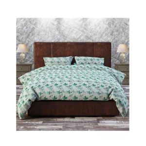 Jamal Home King Size Bed Sheet With 2 Pillows (0012)