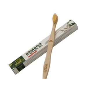 MediGreen Store Organic Bamboo Biodegradable Toothbrush