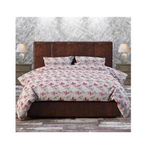 Jamal Home King Size Bed Sheet With 2 Pillows (0013)