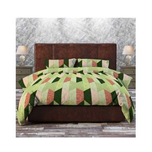 Jamal Home King Size Bed Sheet With 2 Pillows (0014)