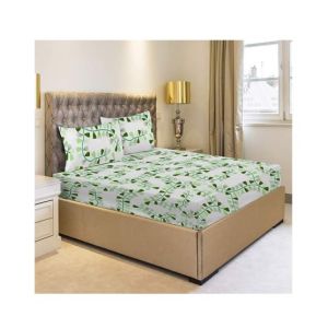 Jamal Home King Size Bed Sheet With 2 Pillows (0017)