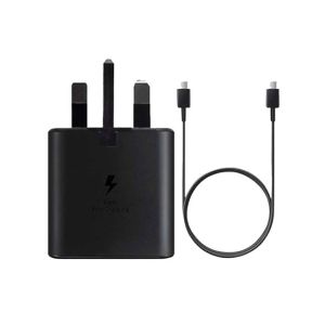 Samsung 45w 3 Pin Power Adapter With 1.8m Type C Cable - Black