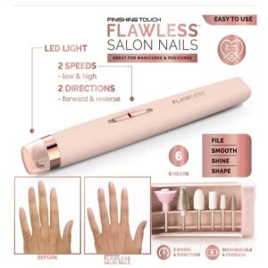 Muzamil Store Finishing Touch Flawless Nails Manicure & Pedicure Kit