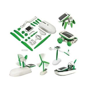  Planet X Diy Solar Robot Kit White & Green (PX-9171)