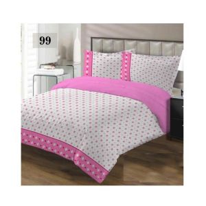 AAM Printed Double Bed Sheet With 2 Pillowcase (1533-99)