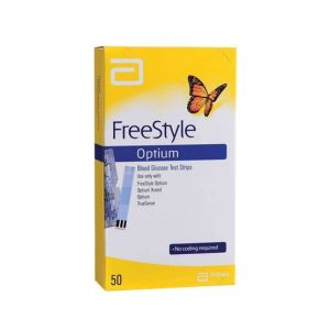 Abott Freestyle Optium Strips 50 Pcs