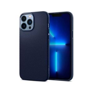 Spigen Liquid Air Blue Case For iPhone 13 Pro Max - (ACS03202)