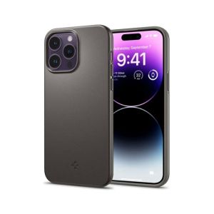 Spigen Thin Fit Case For iPhone 14 Pro Gunmetal (ACS04782)
