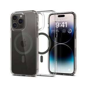 Spigen Ultra Hybrid (MagFit) Case For iPhone 14 Pro Max Graphite (ACS04826)