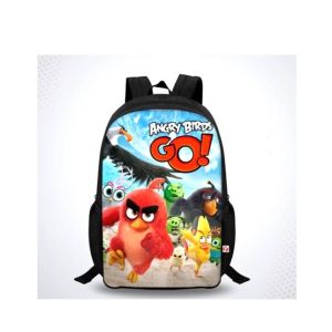 Traverse Angry Bird Printed Kids School Backpack (T476KG)