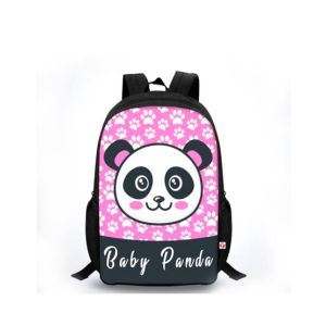 Traverse Baby Panda Printed Kids School Backpack (T472KG)