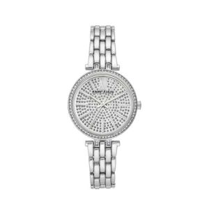 Anne Klein Crystal Women's Watch Silver (AK/3119PVSV)