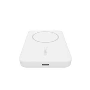 Belkin Magnetic 10000mah Wireless Power Bank + Stand White