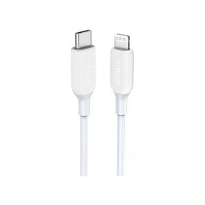 Anker PowerLine III USB-C to Lightning Cable 3ft - White (A8832H21)
