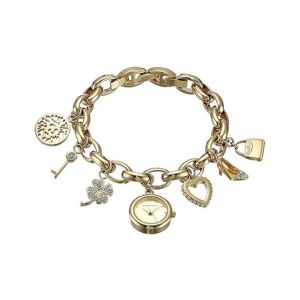 Anne Klein Analog Women's Watch Gold (10/7604CHRM)