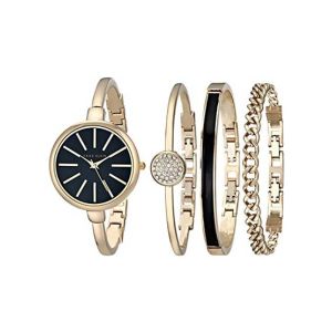 Anne Klein Analog Women's Watch Gold (AK/1470GBST)