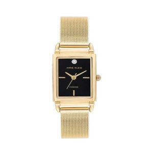 Anne Klein Women's Watch Black Gold (AK/3036BKGB)