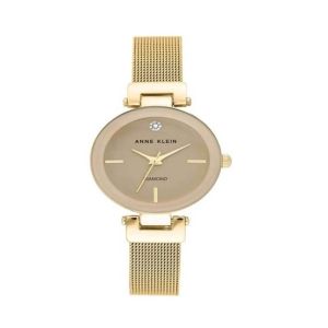 Anne Klein Women's Watch Brown Gold (AK/3034TNGB)
