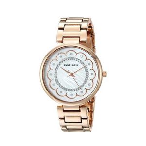 Anne Klein Swarovski Crystal Women's Watch Rose Gold (AK/2842MPRG)