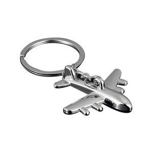 M.Mart Simulation Aircraft Metal Key Chain