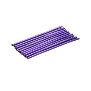M.Mart Car AC U Shape Moulding Decorative Strips Purple Pack Of 10