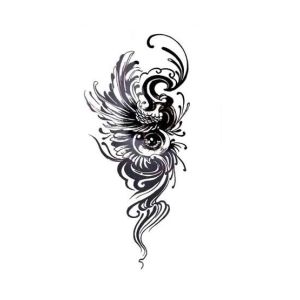 M-Mart Eyes phoenix Temporary Tattoo Sticker