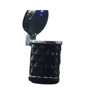M.Mart Portable Aluminum LED Car Ash Tray