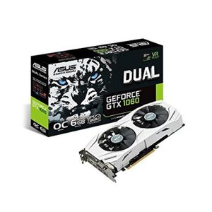 Asus Dual Series GeForce GTX 1060 OC Edition 6GB Graphics Card (DUAL-GTX1060-O6G)