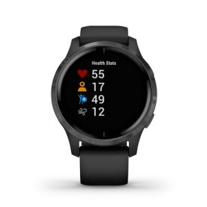 Garmin Venu Smartwatch For Women Black (010-02173-14)