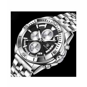 Benyar Chronograph Exclusive Edition Men's Watch Silver (BY-1259)