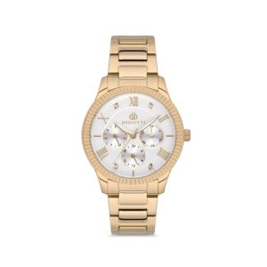 Bigotti Analog Stainless Steel Women's Watch Golden (BG.1.10134-3)