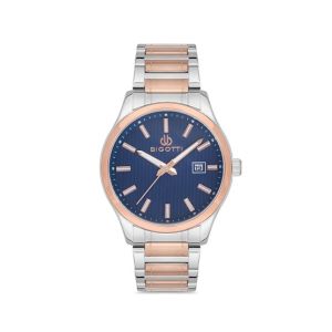 Bigotti Milano Stainless Steel Men's Watch Two Tone (BG.1.10167-5)