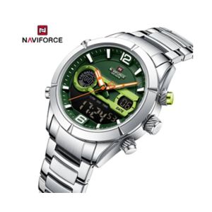 Naviforce Elite Edition Watch For Men Silver (NF-9232-7)