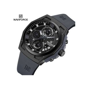 Naviforce Crusader Watch For Men Grey (Nf-8051t-2)
