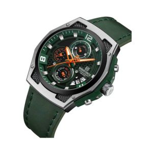 Naviforce Leather X Watch For Men Green (nf-8051-6)