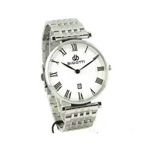 Bigotti Analog Stainless Steel Men’s Watch Silver (BG.1.10032.1)