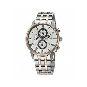 Bigotti Analog Stainless Steel Men's Watch Two-Tone (BG.1.10053-5)