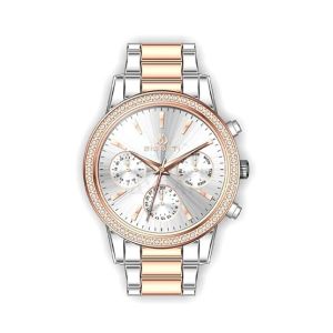 Bigotti Analog Stainless Steel Women's Watch Two-Tone (BG.1.10041-4)