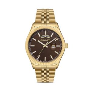Bigotti Stainless Steel Men's Watch Golden (BG.1.10295-3)