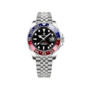 Benyar Pearl Dg5833gmt Jubilee Men's Watch Silver (pd-1662-3)