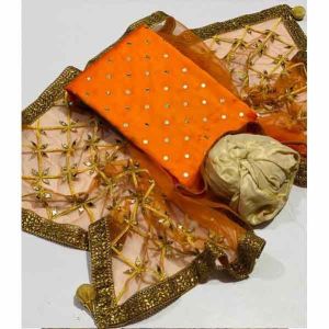 Brands Inn Mirror Work 3 Piece Suit Orange