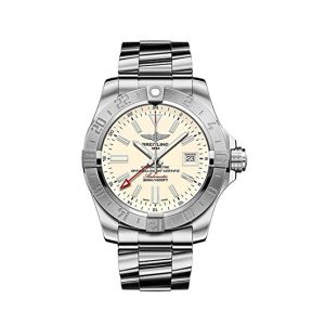 Breitling Avenger II GMT Men's Watch Silver (A3239011/G778-170A)