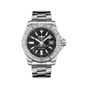 Breitling Avenger II GMT Men's Watch Silver (A3239053/BC35-170A)